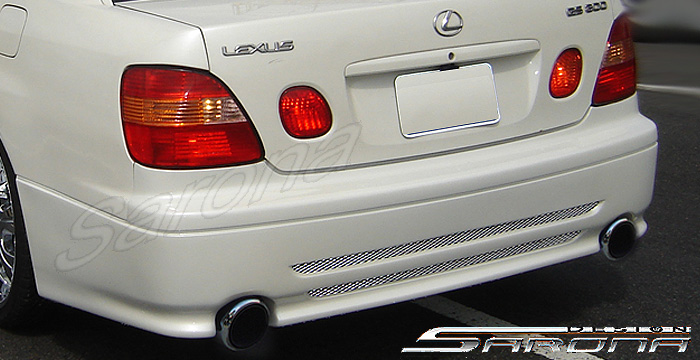 Custom Lexus GS300/400 Rear Bumper  Sedan (1998 - 2005) - $590.00 (Part #LX-004-RB)